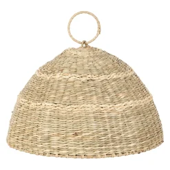 Cloche en jonc de mer naturel d35cm - Recif