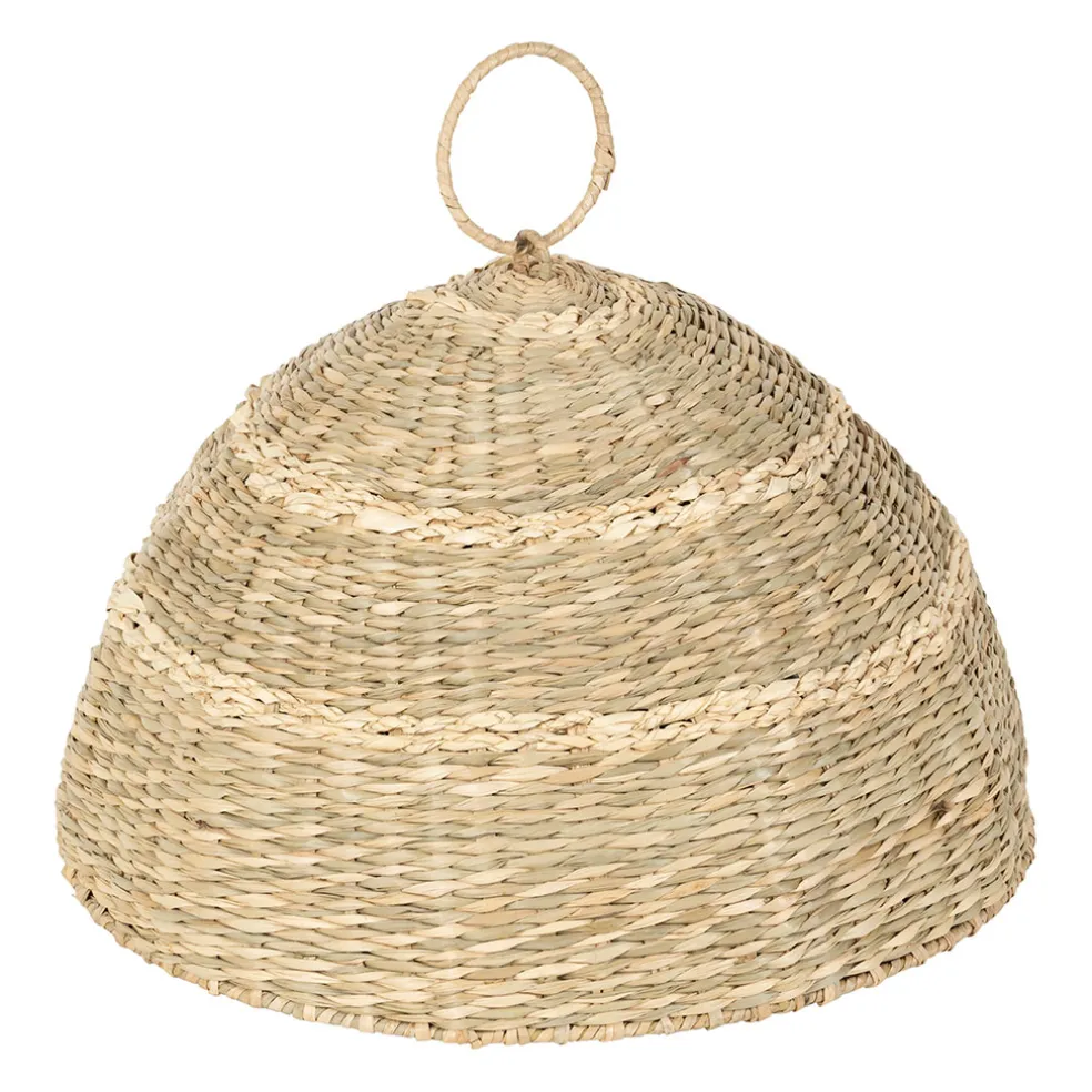 Cloche en jonc de mer naturel d35cm - Recif