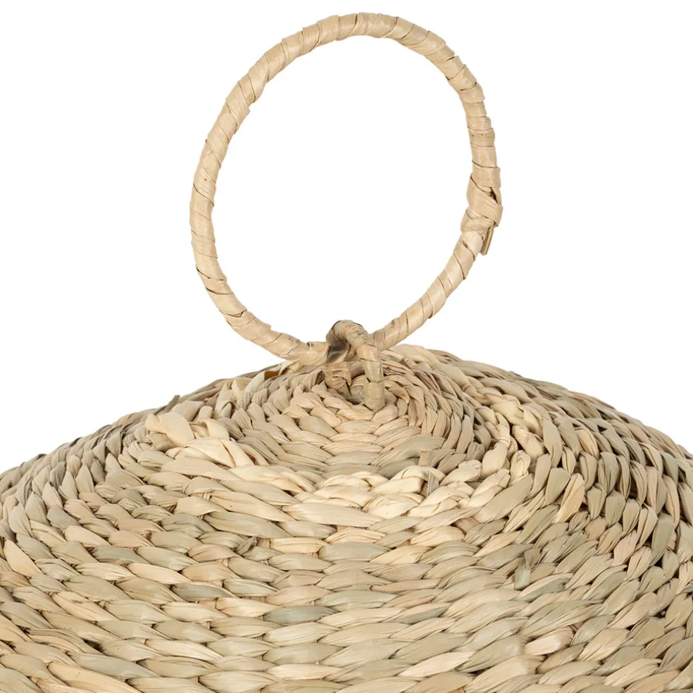 Cloche en jonc de mer naturel d35cm - Recif