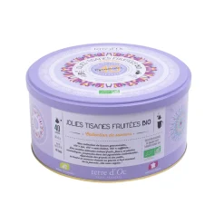 Coffret 40 mousselines mes jolies tisanes bio