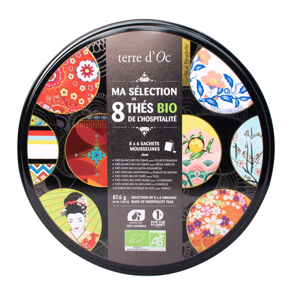 Coffret 48 sachets thes hospitalite- bio