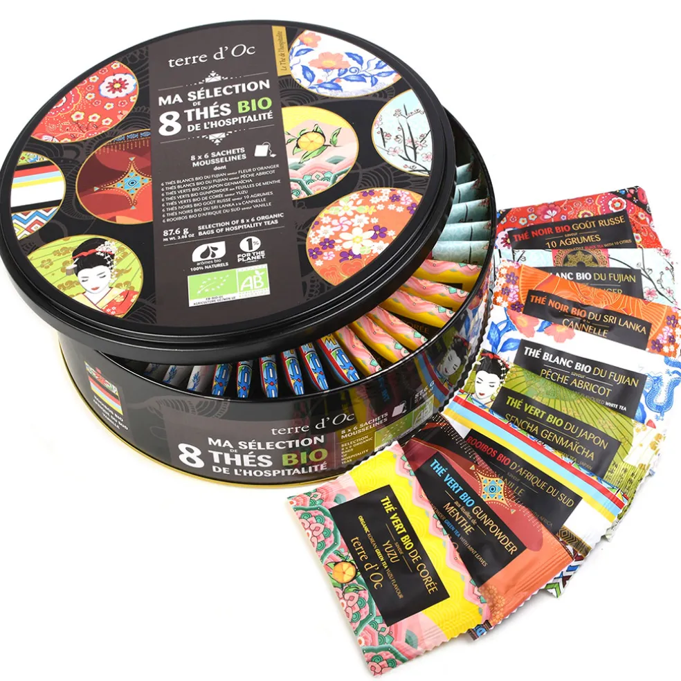 Coffret 48 sachets thes hospitalite- bio