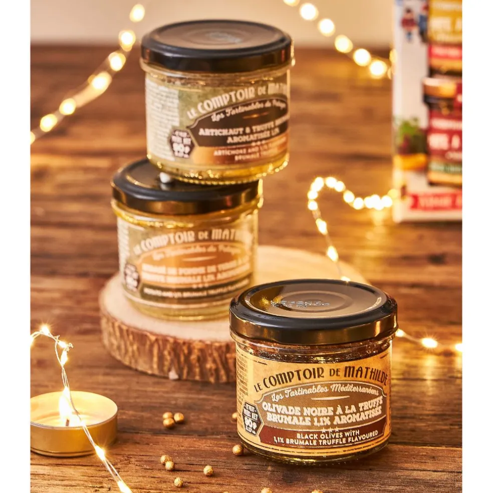 Coffret 3 tartinables truffe 3x90g