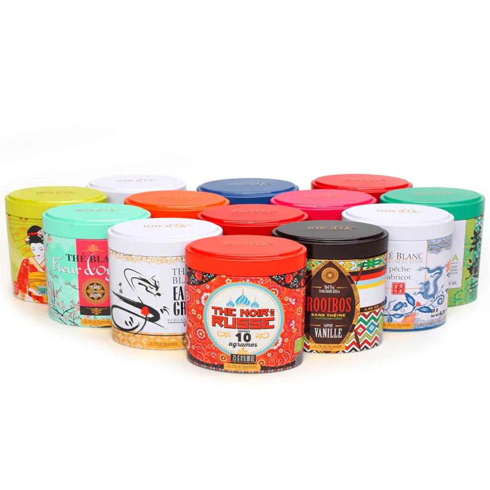 Coffret 12 thés bio