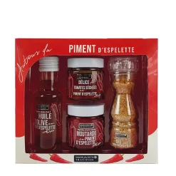 Coffret autour du piment d'Espelette