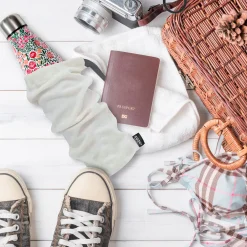 Coffret bouteille isotherme fleurie