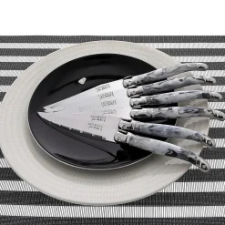 Coffret de 6 couteaux en acier inoxydable - Laguiole