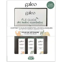 Coffret de 3 huiles essentielles bio ab* 10ml avec guide