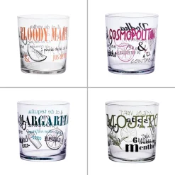 Coffret de 4 verres à cocktail 34.5cl