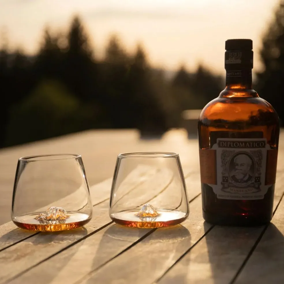 Coffret de 2 verres Denali et Fuji - Topographic