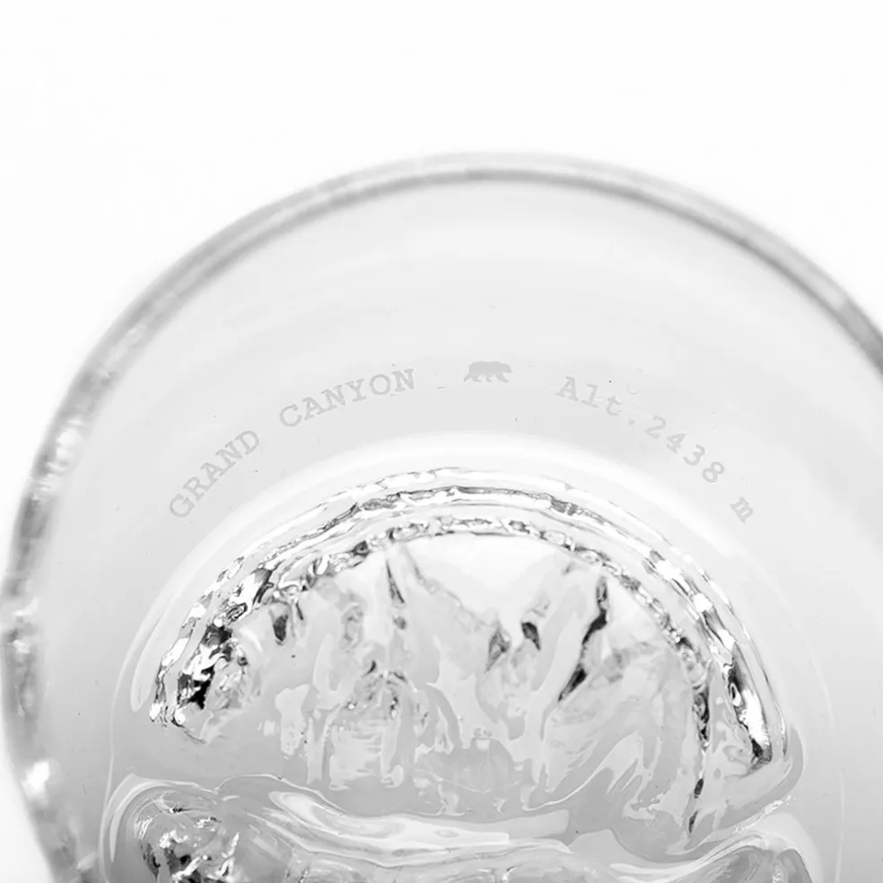 Coffret de 2 verres Grand Canyon et Mont Matterhorn - Topographic