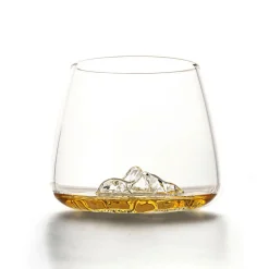 Coffret de 2 verres Mont Blanc et Everest - Topographic