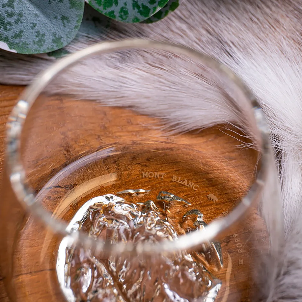 Coffret de 2 verres Mont Blanc et Everest - Topographic