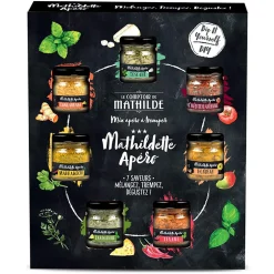 Coffret mathildette apéro 7 saveurs