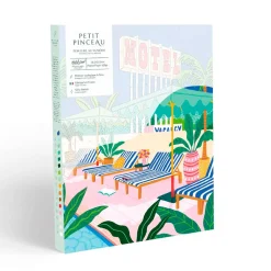 Coffret peinture au numéro - the motel pool