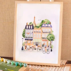 Coffret peinture au numéro - paris