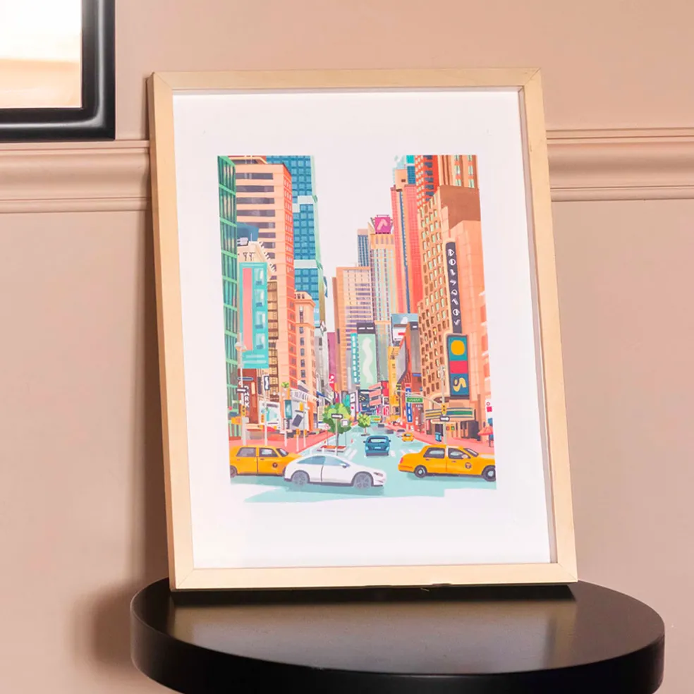 Coffret peinture au numéro Broadway and wes