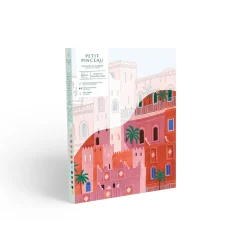 Coffret peinture au numéro Sunset in morocco