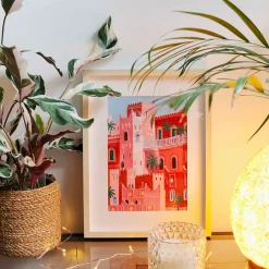 Coffret peinture au numéro Sunset in morocco