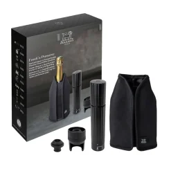 Coffret pompe manuelle duo et gaine frizz noire