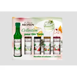 Coffret sirop pour Gin Tonic 5x5cl - 5 mignonettes