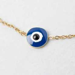 Collier en acier inoxydable indigo l39cm