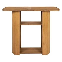 Console en bambou et sapin naturel - Saori