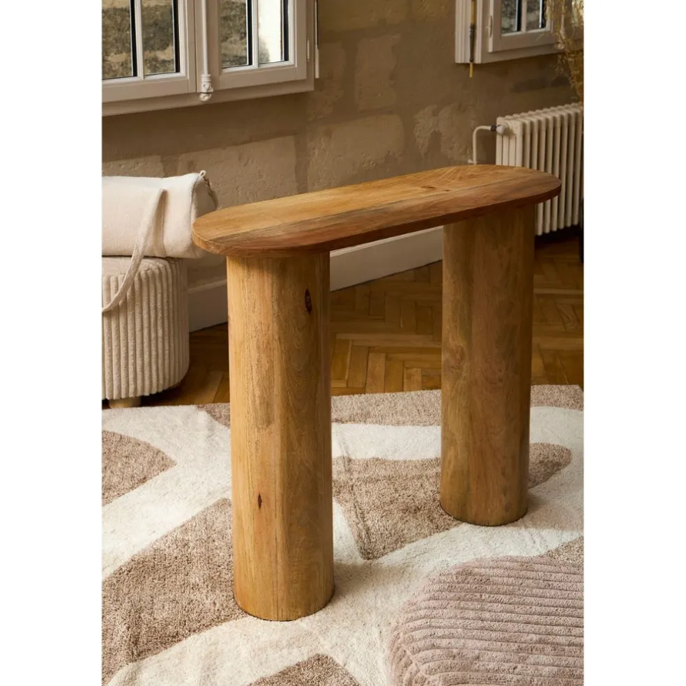 Console en manguier naturel - Organic