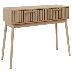 Console en pin naturel - Kara