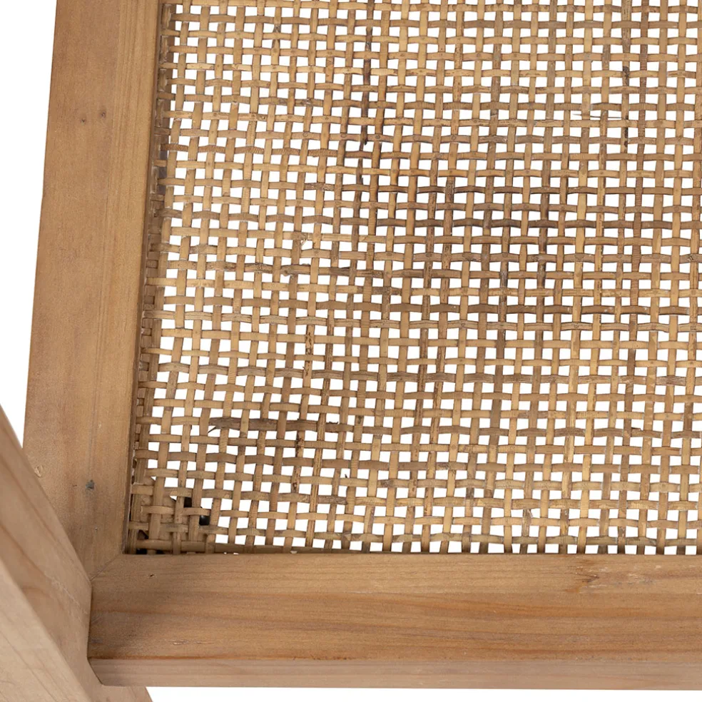 Console naturel foncé 120x36xh80cm en bois de sapin - Firmin