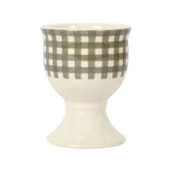 Coquetier en faïence sauge - josephine