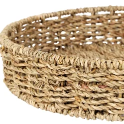 Corbeille tomate en jonc de mer naturel 31x36cm - P'tit Légume