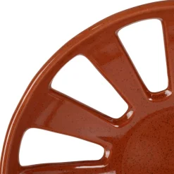 Coupe en grès terracotta moucheté d28cm - Organic