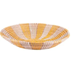 Coupe en jonc de mer jaune d46cm