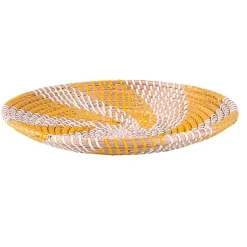 Coupe en jonc de mer jaune d35cm