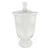 Coupe sur pied en verre avec couvercle d21cm - Eloise