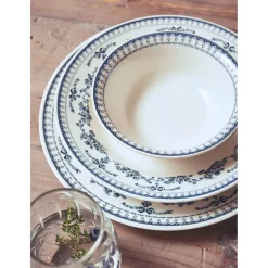 Coupelle en faïence bleu ancien d15.5cm - faustine