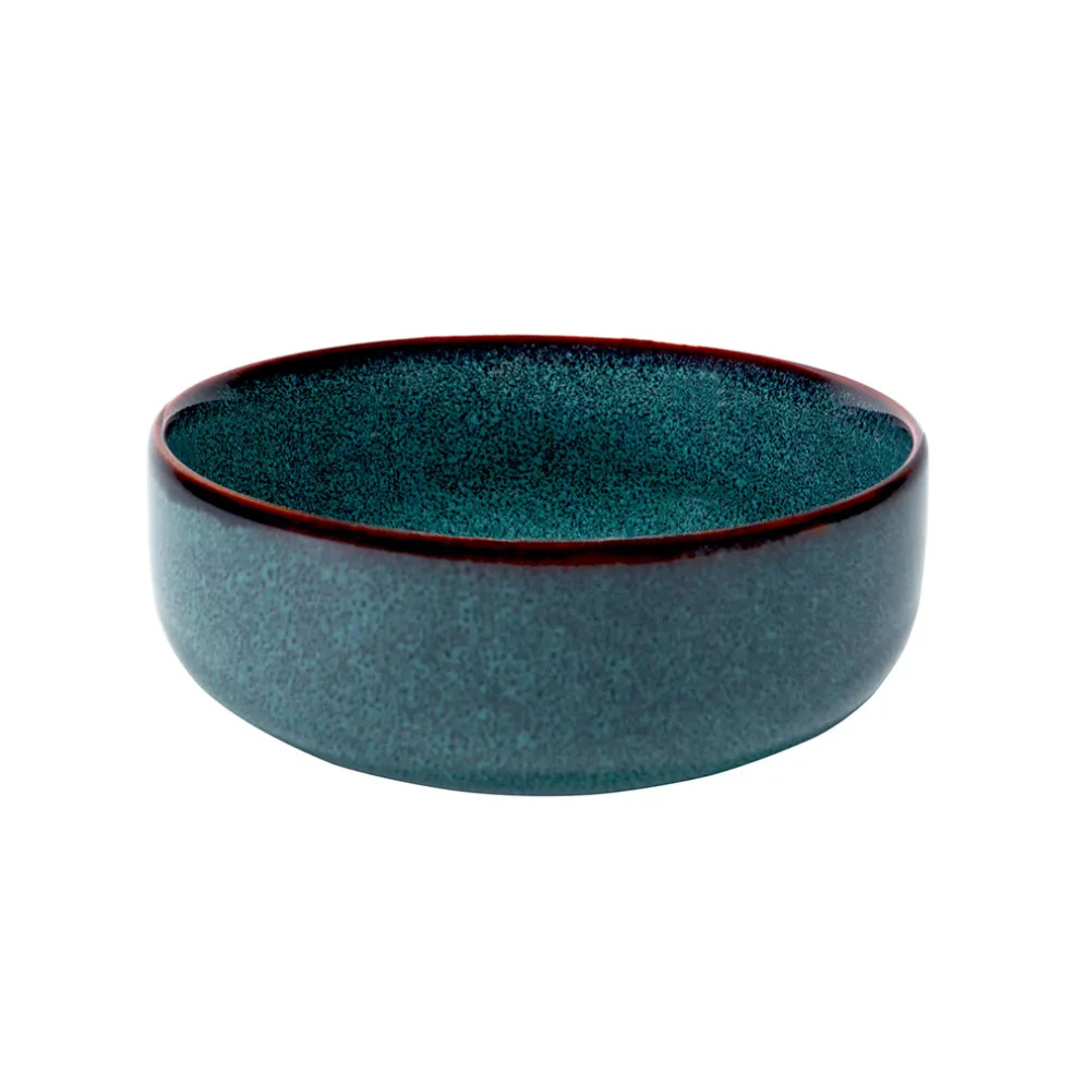 Coupelle en grès bleu d15cm - Volga