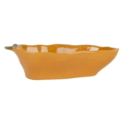 Coupelle piment en grès curry 18x8.5cm