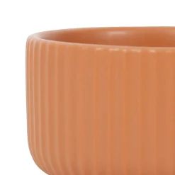 Coupelles x3 terracotta et plateau bois hervea - sweet leaves