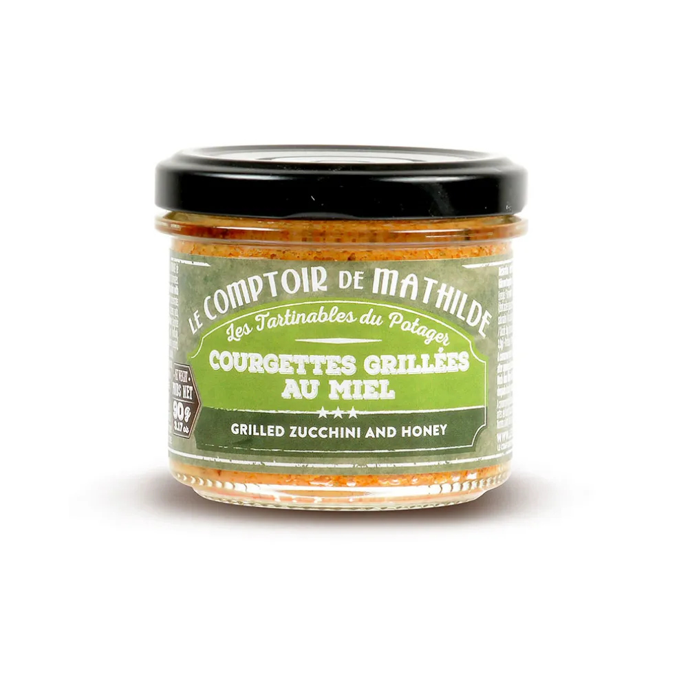 Courgettes grillées au miel - 90g