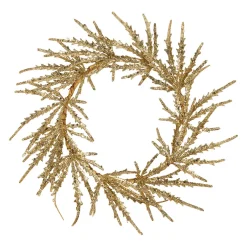 Couronne en métal doré d30cm - Ivernia