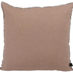 Coussin chennai cimarron 45x45cm en lin lave