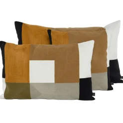 Coussin en coton gold 40x60cm - Tamba