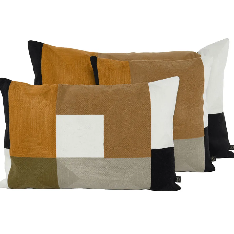 Coussin en coton gold 45x45cm - Tamba