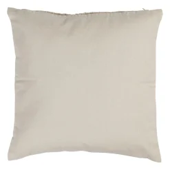 Coussin en coton grège 45x45cm - P'tits Coeurs