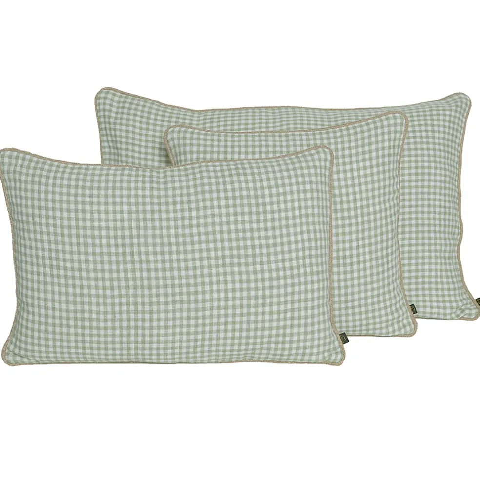 Coussin en lin amande 45x45cm - Piana