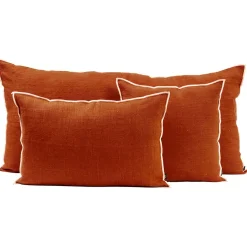 Coussin en lin brick 40x60cm - Chennai