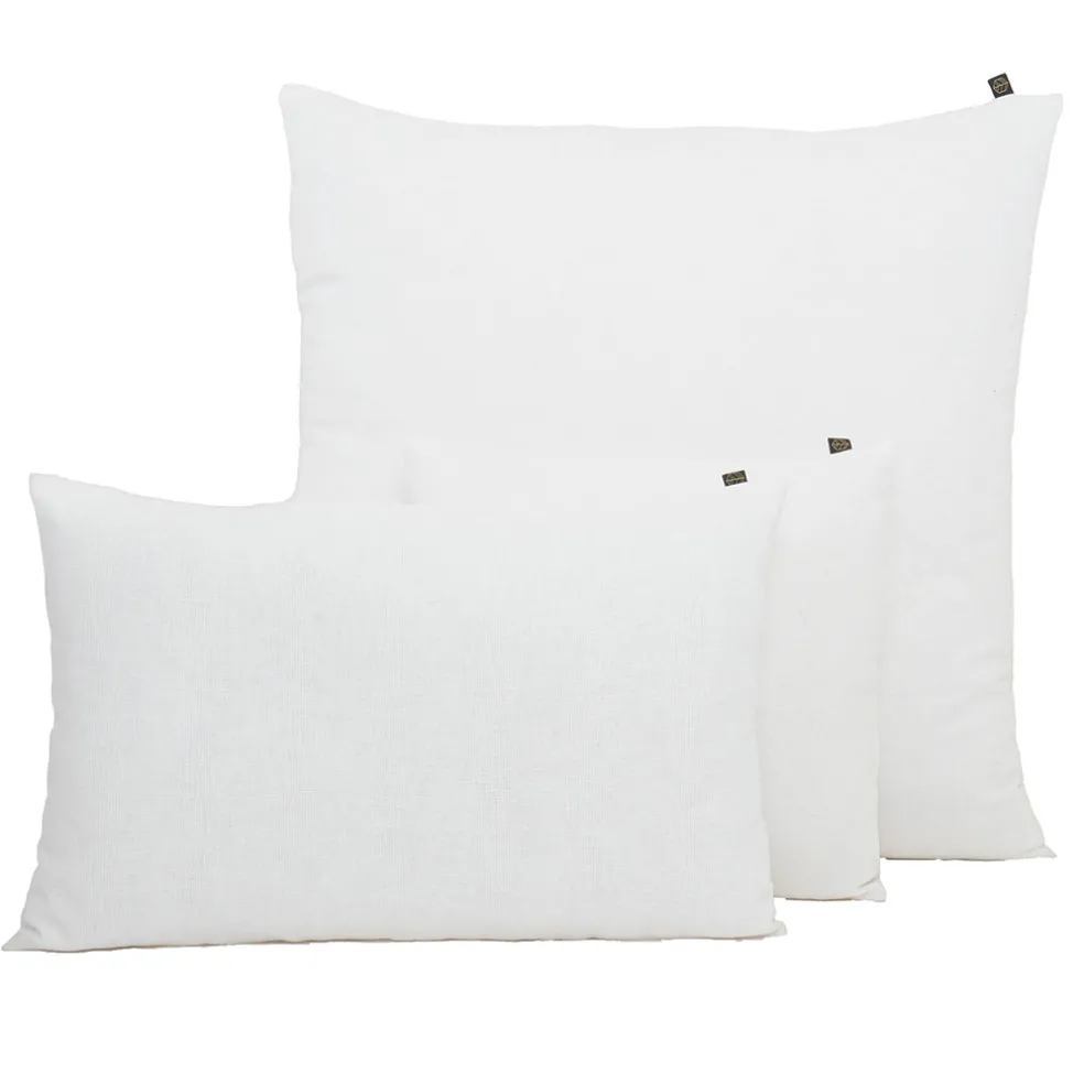 Coussin en lin et coton blanc 40x60cm - Figari