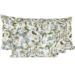Coussin en lin et coton céladon 40x60cm - Mahe